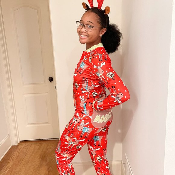 Red Holiday Onesie Red Holiday Onesie - Picture 1 of 2